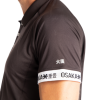 Osaka Polo T-Shirt Zwart Heren