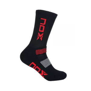 NOX Padel Sokken Technisch - Rood Zwart
