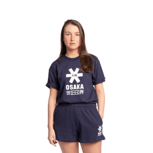 Osaka Dames T-shirt Blauw Basic Court Classic