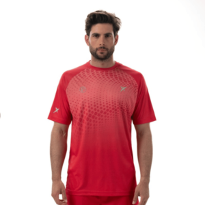 Drop Shot T-Shirt Benara Lima Rood