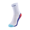 Babolat Padel Sokken Halfhoog Wit Blauw
