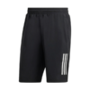 Adidas Short Club 3-Stripes Padel Zwart