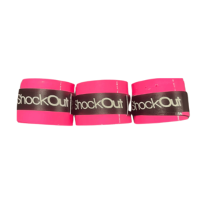 Shockout Padel Overgirp Zwart Geperforeerd.
