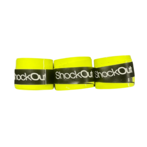 Shockout Padel Overgrip Geel Geperforeerd - 3 Stuks