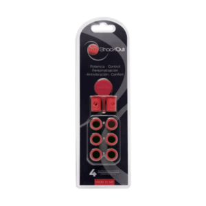 Tweede Kans - ShockOut Anti-vibratie Dempers Rood - 4 Stuks